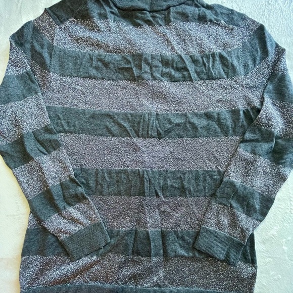 Ann Taylor Metallic Gray Cardigan - Picture 5 of 6